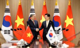 Tổng Bí thư Tô Lâm hội đàm với Tổng thống Hàn Quốc Lee Jae-myung