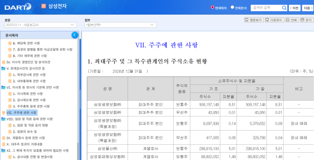 사진금융감독원 전자공시시스템