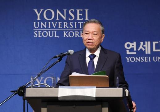 Tổng Bí thư Tô Lâm nhận bằng Tiến sĩ danh dự của Đại học Yonsei