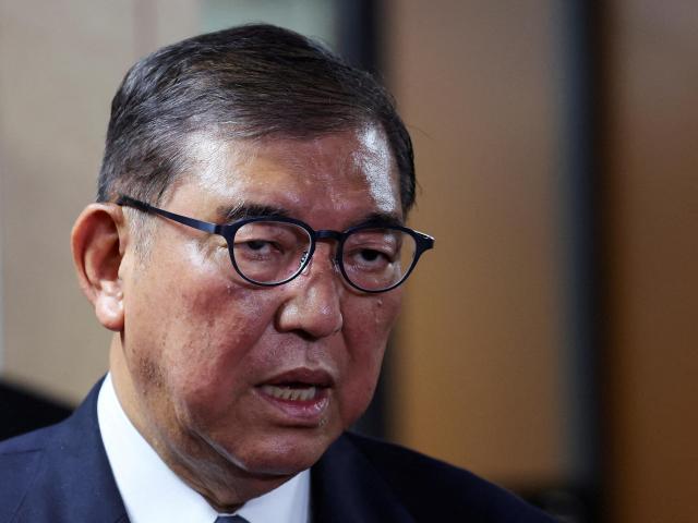 이시바 시게루 일본 총리사진로이터연합뉴스