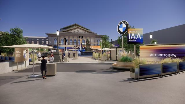BMW 그룹이 9월 9일현지시각 독일 뮌헨 뮌헨 국제 모빌리티쇼IAA 2025에서 BMW 뉴 iX3를 세계 최초로 공개한다 사진BMW 그룹 
