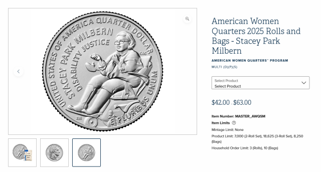 Commemorative US coin honoring activist of Korean decent issued this week