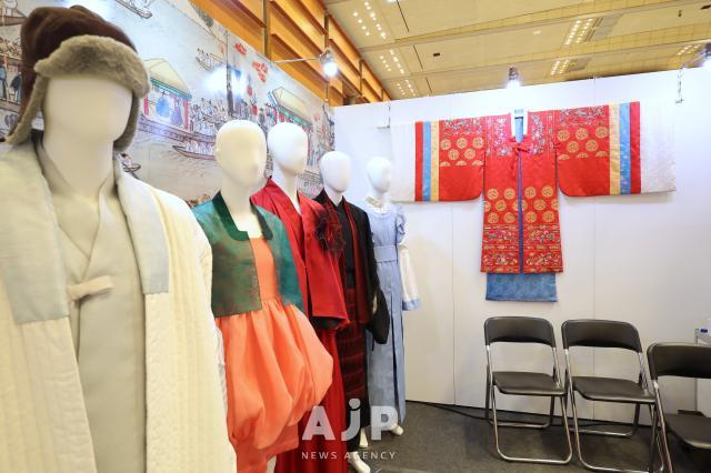 Hanbok Expo takes place at COEX in Gangnam-gu Seoul on Aug 7 2025 AJP Han Jun-gu