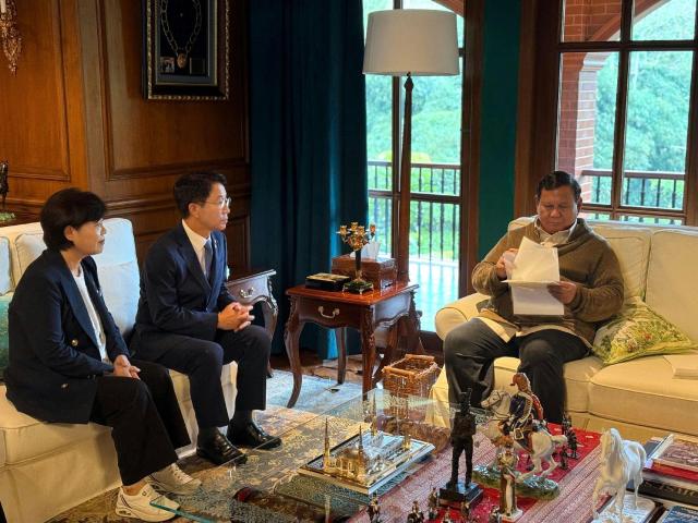 Special envoys from Seoul meet Prabowo, vow closer bilateral ties
