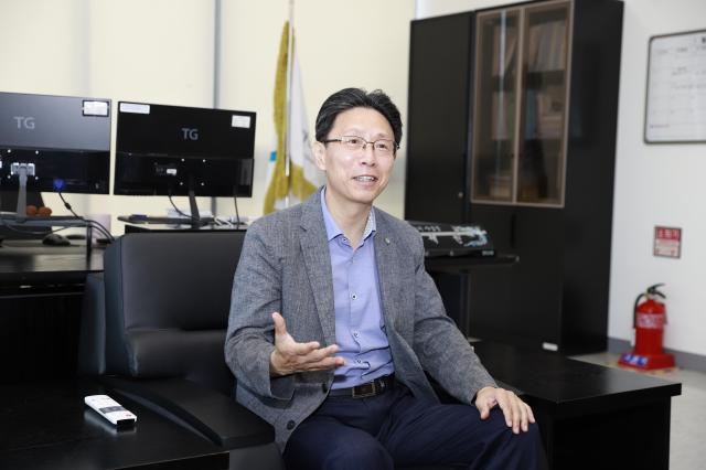 이제원 국가물산업클러스터 단장은 아주경제와 인터뷰하면서 국내 물기업은 대부분 중소 규모로 연구개발 투자와 글로벌 마케팅 역량이 제한적이다고 말했다 사진국가물산업클러스터