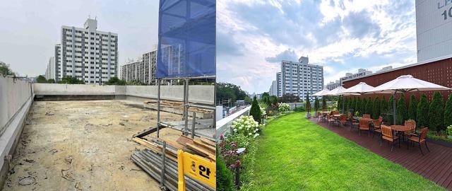 首尔再添"空中绿洲" 六处建筑新增屋顶花园