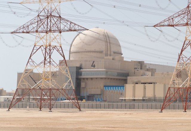 Barakah Nuclear Plant Unit 4 Courtesy of Korea Electric Power Corporation
