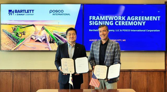 ポスコインターナショナル、米穀物企業のBartlettと提携…グローバル食糧事業の強化