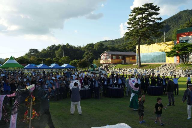 곡성군은 지난 8월 15일 광복절을 맞아 제80주년 광복절 기념식 및 목화골 군민 효 콘서트를 개최했다 사진곡성군
