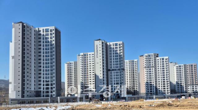 용인관내 신축 아파트 전경사진아주경제 DB