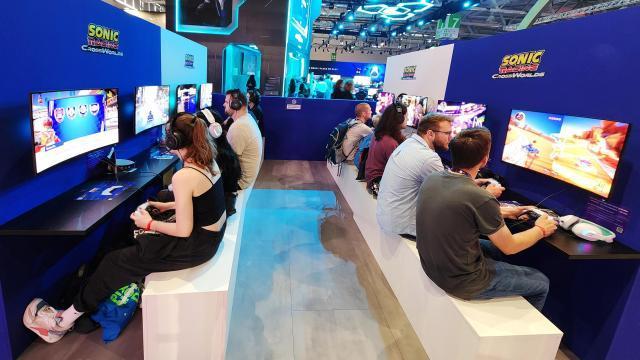 サムスンディスプレイ、「ゲームズコム2025」でセガと協力…QD-OLED体験ゾーンの運営