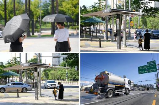 대구 달성군, 폭염 대책 스마트 그늘막‧양심 양산까지 총집합