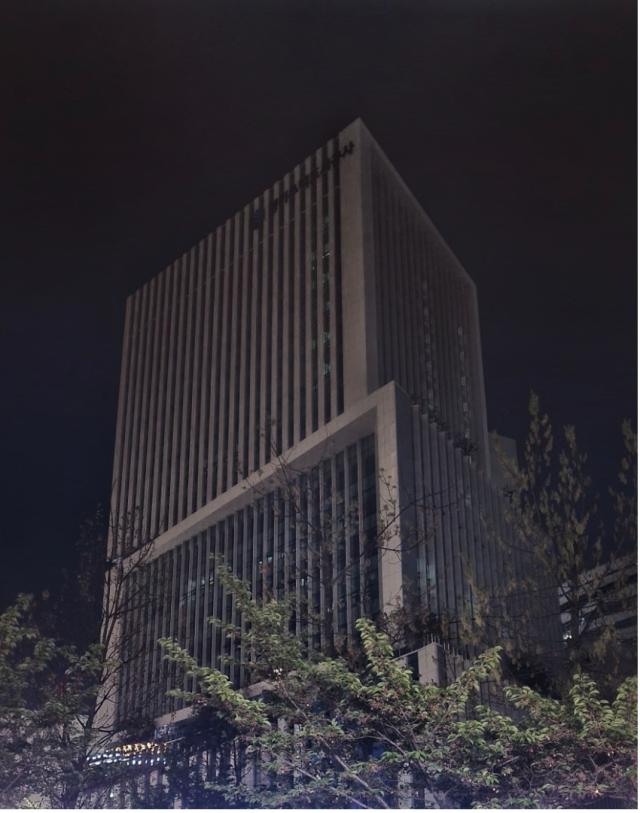 본사 소등 모습 사진GH