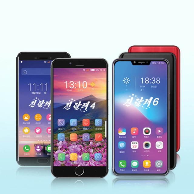 Smartphones used in North Korea Captured from Yonpung Commercial Information Technology Company of North Korea