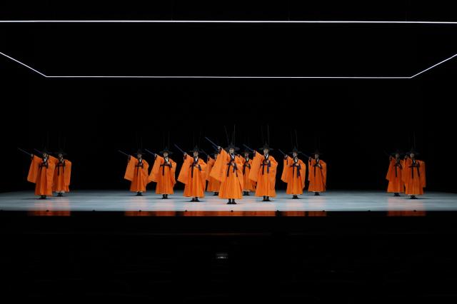 Korean traditional dance performance “One Dance” AJP Han Jun-gu