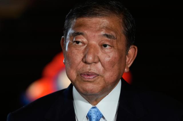 이시바 시게루 일본 총리 사진AP연합뉴스