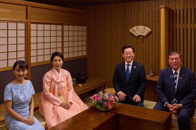 Lee and Ishiba share hometown dishes at Tokyo dinner while emphasizing cooperation