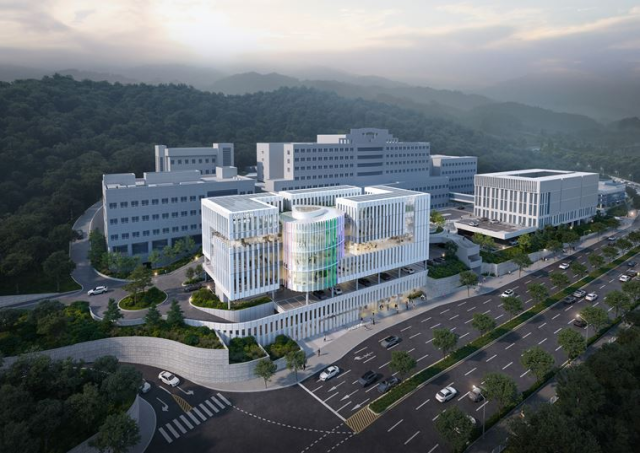부산 어린이병원 건립 조감도당선작사진부산시