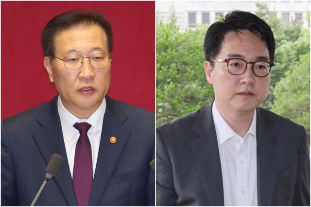 박성재 전 법무부 장관왼쪽과 심우정 전 검찰총장 사진연합뉴스