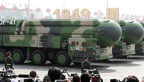 2019년 중국의 건국 70주년 열병식 사진로이터·연합뉴스
