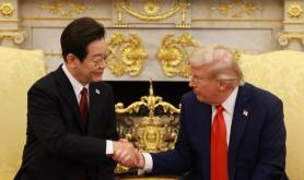 Lee vows to work with Trump to resume talks with North Korea in first bilateral summit in Washington