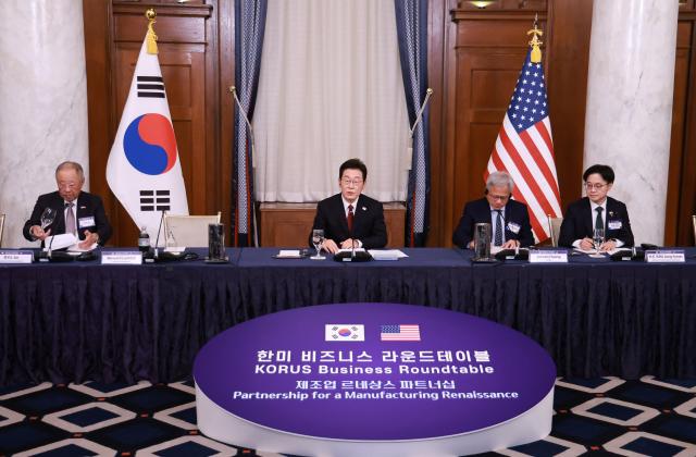 [韓米首脳会談] 韓米製造パートナーシップ強化へ… 造船・航空など11件のMOU・契約締結