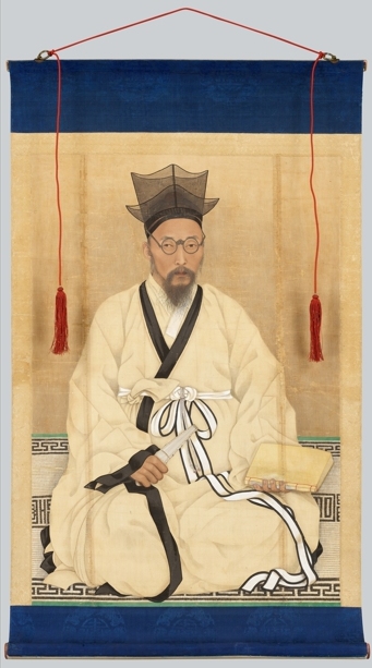 보물 황현 초상 및 사진
