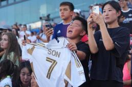 [강상헌의 스포츠+] 손흥민 효과에 LA 전체가 들썩…경기장 안팎 영향력 주목