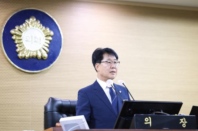 제314회 임시회 개회 사진청양군의회