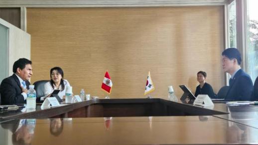 노용석 중기차관, 페루 차관 만나 디지털역량 협력 강화 논의 