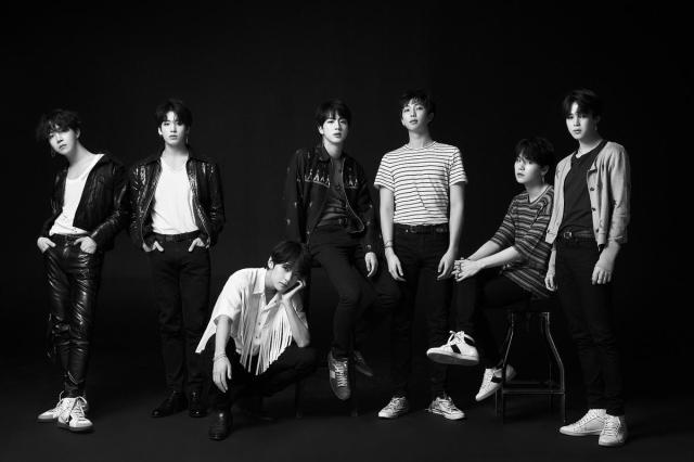 This undated photo shows K-pop boy group BTS Courtesy of BigHit Music