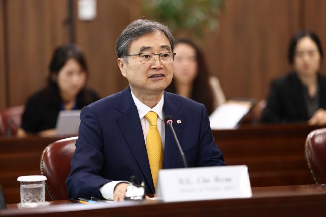 조현 외교부 장관 사진연합뉴스