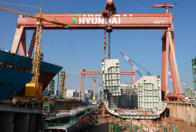 HD Hyundai Heavy Industries Ulsan Shipyard Dec 29 2023 Courtesy of HD Hyundai Heavy Industries