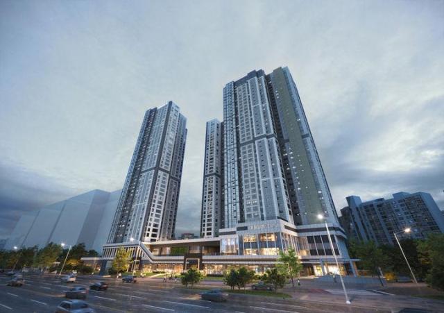 경기 수원시 영통구 망포역 푸르지오 르마크 투시도 사진대우건설