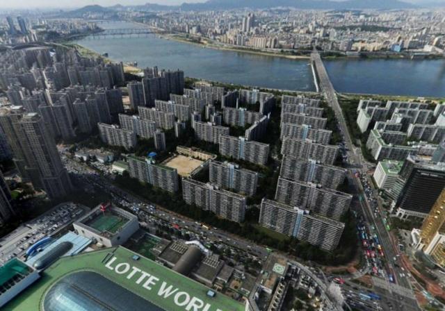잠실주공5단지 전경 사진송파구 연합뉴스