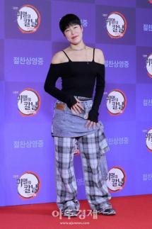 [포토] 효진초이, 귀멸의 칼날 레드카펫 참석
