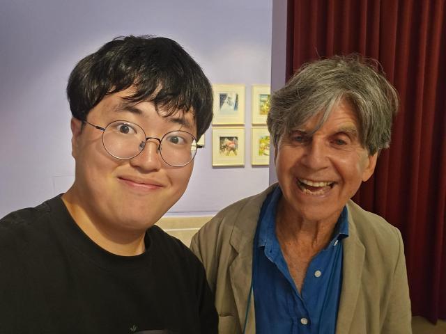 앤서니 브라운 작가와 사진 김호이 기자