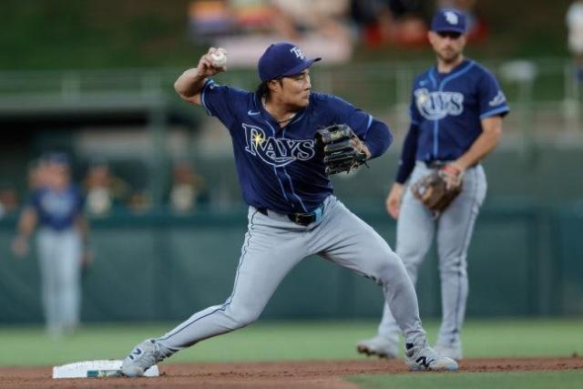 2일 미국프로야구 메이저리그MLB 내야수 김하성이 탬파베이 레이스를 떠나 애틀랜타 브레이브스로 이적했다 사진연합뉴스·로이터
