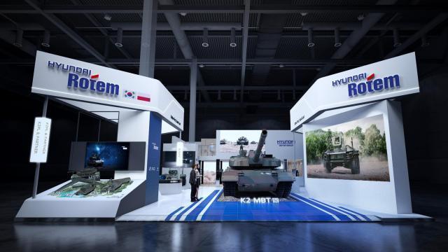 現代ロテム、東欧最大の防衛産業展示会でポーランド型K2戦車を初公開