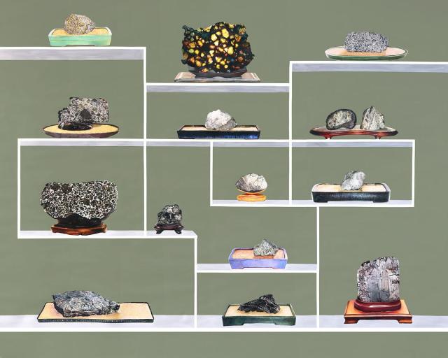 갈라 포라스-김b 1984
〈15 Rocks from outer space〉
2025
Colored pencil and Flashe on paper
1829 x 2286 cm
Courtesy of the artist and Kukje Gallery
사진 Gala Porras-Kim Studio
이미지 제공 국제갤러리