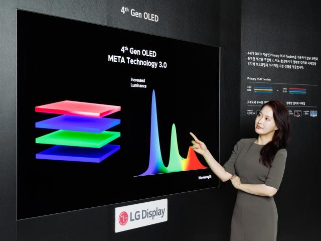 UL 솔루션즈 '완벽한 콘텐츠 재현력' 검증을 획득한 LG디스플레이 4세대 OLED [사진=LG디스플레이]