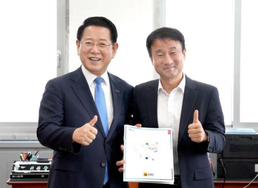 김영록 지사, 한병도 예결위원장에게 핵심현안 예산 반영 요청