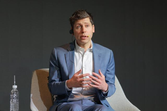 샘 올트먼 오픈AI CEO가 4일 오전 서울 중구 더 플라자 호텔 서울에서 열린 카카오 미디어데이 에서 발언하고 있다 20250204사진유대길 기자 dbeorlf123ajunewscom