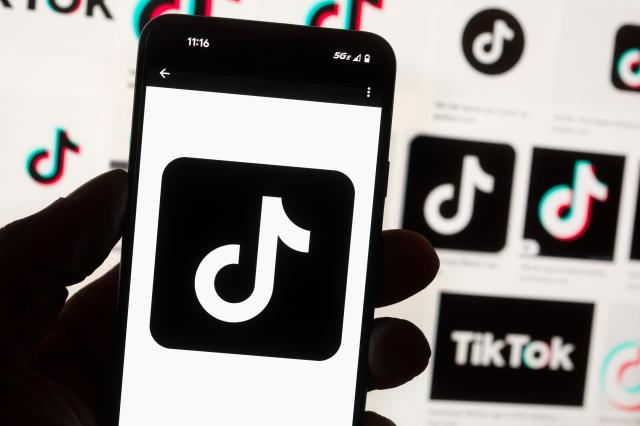 TikTok logo AP-Yonhap