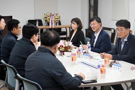 이민근 안산시장 지역경제 든든한 버팀복 돼 주시는 기업인들께 감사