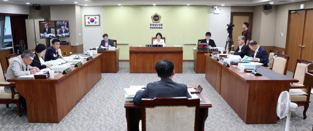 제361회 임시회 제1차 행정문화위원회사진충남도의회