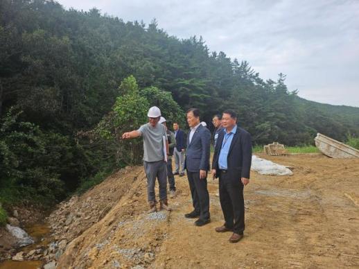 전남도, 사방댐 사업장 중대재해 예방 특별점검