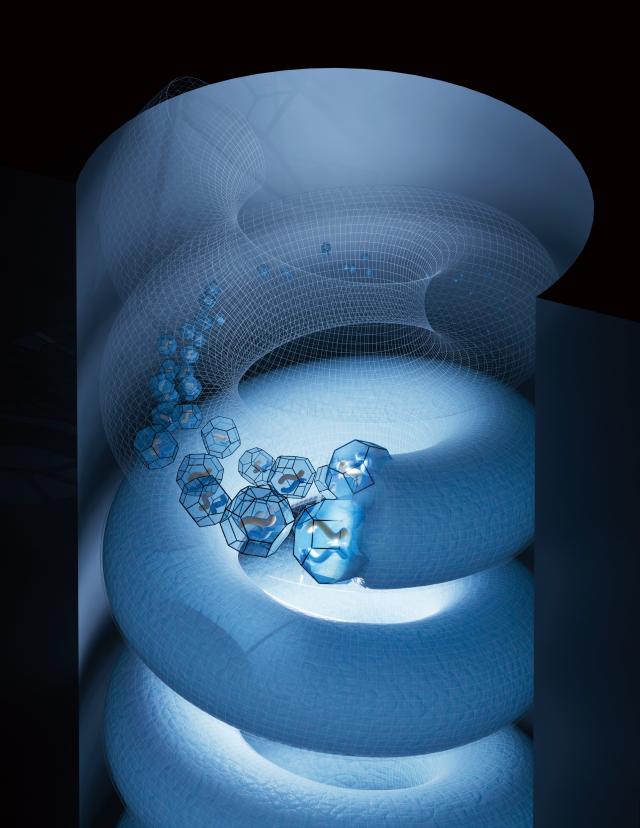 The twisting direction of metal nanoparticles is controlled to be right- or left-handed by adding chiral molecules which are adsorbed onto the particle surface during the electrochemical reduction of metal ions Courtesy of Korea University and Seoul National University