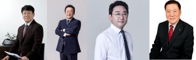 김윤식왼쪽부터 신협중앙회장 김인 새마을금고중앙회장 김경태 우리용인이사장 최천만 부평새마을금고 전 이사장사진각사