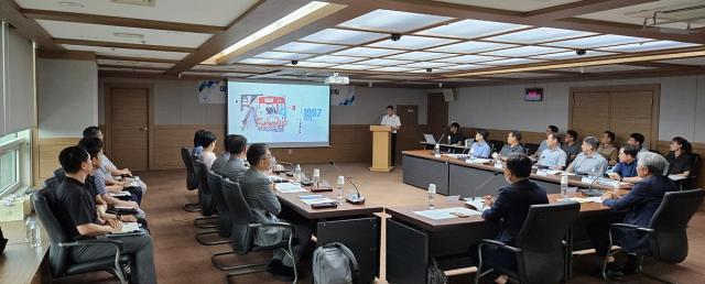 대구교통공사는 한국철도기술연구원과 함께 철도 분야의 미래 기술 협력과 공동연구 확대 방안을 논의했다 사진대구교통공사